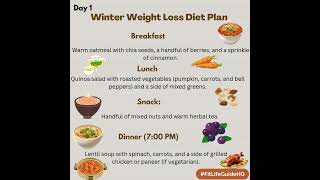 Winter Weight Loss Diet Plan [upl. by Frances]