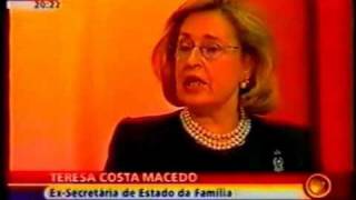 Teresa Costa Macedo refere «personalidades da política c social e diplomacia» na rede Casa Pia [upl. by Silvain988]