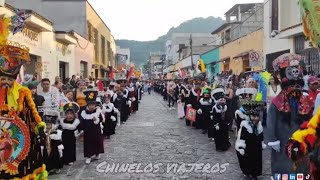 Encuentro Cultural de chinelos en Tepoztlán Morelos [upl. by Nolyarg577]