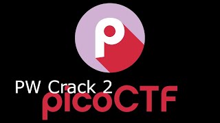 PicoCTF PW Crack 2 [upl. by Bodnar]