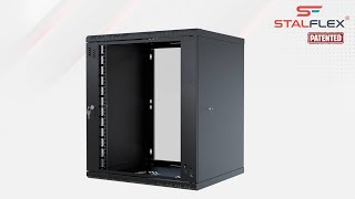 NL Szafa RACK Standard 19 12U 450 glas zwart [upl. by Nnyrb]