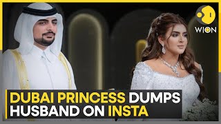 Dubai Princess Sheikha Mahra announces divorce from husband due to infidelity  World news  WION [upl. by Earased]