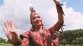 Instrumen dan tarian dayak perempuan yang sangat cantik [upl. by Jepson200]