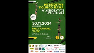 Mistrzostwa Dolnego Śląska w Akrobatyce Sportowej  Panel A [upl. by Repsac570]