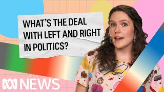 What’s the deal with left and right in politics  Politics Explained Easily  ABC News [upl. by Matelda]