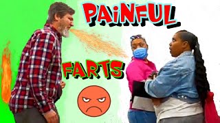 FARTING with PAINFUL Grunting amp Straining 😖💩 Funny Fart Prank 🤣 [upl. by Verada]