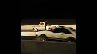 C10 VS Ford Mustang  Bonne Terre Drag Strip chevyc10 c10life dragtruck [upl. by Sacks]