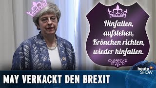 Der Brexit wird verschoben Wann gehen die Briten endlich  heuteshow vom 22032019 [upl. by Lynnet]