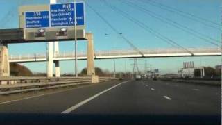 Manchesters M60 Orbital Motorway  Time Lapse [upl. by Tori]