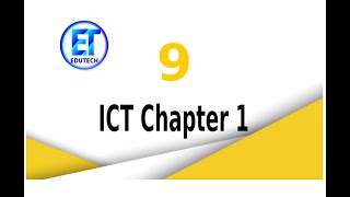 ICT 9 Chapter 1 [upl. by Elke960]