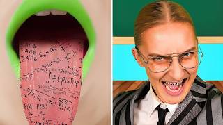 We Are Hiding From The Bad Teacher At School  Funny Moments [upl. by Kingston]