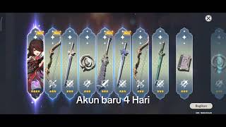 Akun Genshin Impact F2P mencoba gacha pertama kali  Dapet seadanya penting tambah karakter wkwk [upl. by Verner]