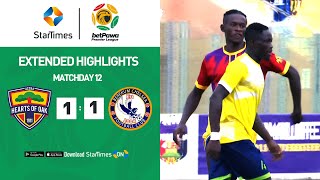 Accra Hearts of Oak 11 Berekum Chelsea  Highlights  betPawa Premier League [upl. by Lesko]