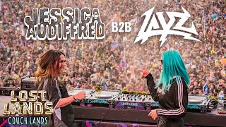 Jessica Audiffred B2B Layz Live  Lost Lands 2023  Full Set [upl. by Ahsinel435]