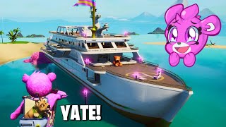 ¡MI PROPIO YATE MILLONARIO en FORTNITE 🤩 Aquí no hay quien viva Fortnite 340 [upl. by Yecats]