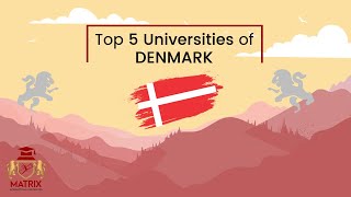 Top 5 Universities in Denmark for International Students [upl. by Drew]