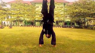 Belajar Salto Mudah untuk pemula  Backhandspring [upl. by Ellimaj]