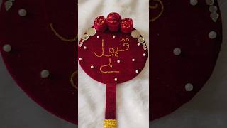 Wedding Props🎉 Making at home Qubool Hai Props🎉 ideas diy wedding nikah props shorts trending [upl. by Bahr723]