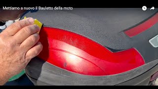 Mettiamo a nuovo il Bauletto della moto [upl. by Eulalee943]