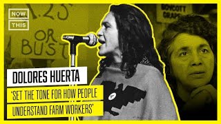 How Dolores Huerta Continues to Inspire Immigration Activists [upl. by Drofub]