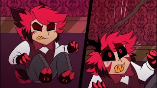 Alastor’s Son • PART 1 🦌💖🌈 Hazbin HotelHelluva Boss • COMIC ANIMATION [upl. by Ynetsed]