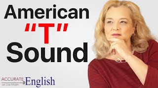 american accent  American T sound  pronunciation of american english  Accurate English [upl. by Dola]