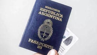 cómo tramitar el pasaporte argentino [upl. by Ahsiam246]