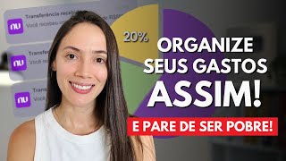 COMO ORGANIZAR SUAS FINANÇAS E GUARDAR DINHEIRO [upl. by Atneciv567]