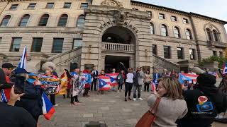 Worcester Rally for Puerto Rico [upl. by Esyla638]