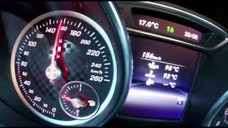 Mercedes A250 supersport w176 acceleration [upl. by Amadus544]