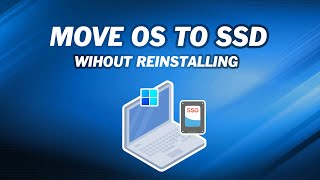 How to Move OS to SSD without Reinstallation  OS Migration Software [upl. by Nnairam44]