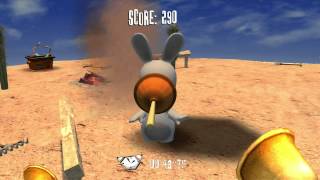 Rayman Raving Rabbids Walkthrough Bunnies Like Surprises [upl. by Ltihcox]