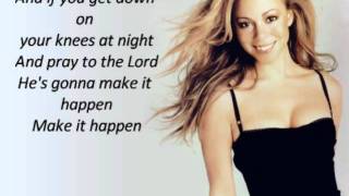 Mariah Carey  Make It Happen lyrics [upl. by Mannuela]