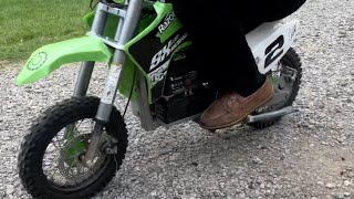 “restoring batteries” NOT “replacing” razor SX500 dirt electric motocross bike fix batteries [upl. by Eiggam]