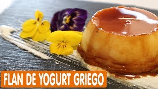 Flan de Yogur Griego fácil y rápida [upl. by Sells]