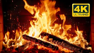 🔥 Cozy Fireplace 4K 12 HOURS Fireplace with Crackling Fire Sounds Crackling Fireplace 4K [upl. by Frech]