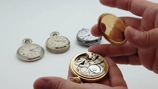 Pocket Watch Cases and How to Open [upl. by Kerril]