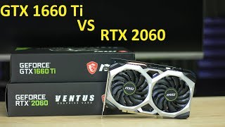 GTX 1660Ti VS RTX 2060  1080p Ultra Benchmarks [upl. by Sualocin]