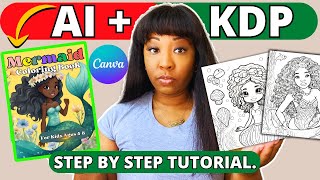 How To Create Coloring Books FAST With Leonardo AI For Amazon KDP 2024 [upl. by Enelaehs876]