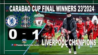 CHELSEA 0  1 LIVERPOOL CarabaoEFL Cup Final 2024 pt 4 [upl. by Airlie]