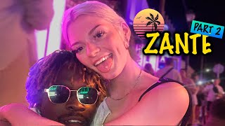 ZANTE 2022 White party  Boat party  Nathan Dawe  Laganas Part 2 [upl. by Nrubyar]