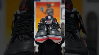 REVIEWING THE JORDAN 4 BRED REIMAGINED SNEAKERS IN UNDER 60 SECONDS [upl. by Roskes]