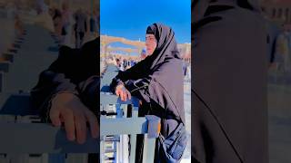 Azra Imran manget performing Umrah with their husband mashallah mashallah nice view viralvideo [upl. by Inalan]