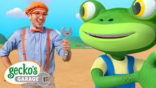 The Excavator Song Dance feat Blippi｜Kids Songs｜Trucks For Children [upl. by Monto995]