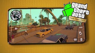 Ahora Puedes JUGAR a GTA TRILOGY DEFINITIVE EDITION en ANDROID [upl. by Sumer]