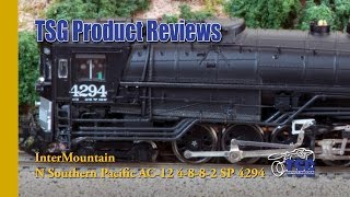 N Scale DCC 4882 AC12 Cab Forward Intermountain Product Review [upl. by Lalad]