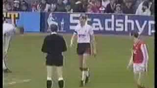 Stuart Pearce Yellow Card v Arsenal FA Cup QF 88 [upl. by Willow]