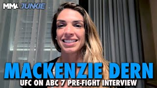 Mackenzie Dern to Stop Brawling in Order to Reach TwoDivision Champion Goal  UFC Abu Dhabi [upl. by Harriott898]