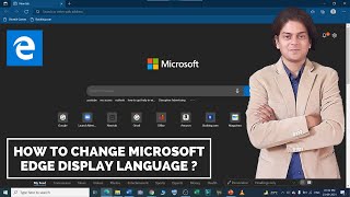 How to change Microsoft edge display language [upl. by Nedla]