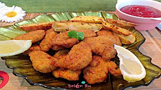 💚 POLLO REBOZADO FRITO 🍗 EMPANIZADO CRUJIENTE con HARINA y SIN HUEVO 🍗 RECETA FÁCIL y ECONÓMICA [upl. by Narut]